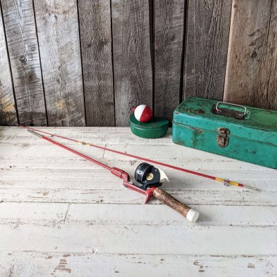 Canne à pêche Great Lakes  avec moulinet 